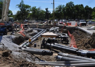 University of Arkansas LeRoy Pond Chiller Site Utilities