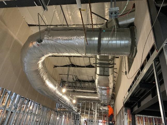 Mountain Mechanical Lab Supply and Exhaust Ductwork University of Arkansas
