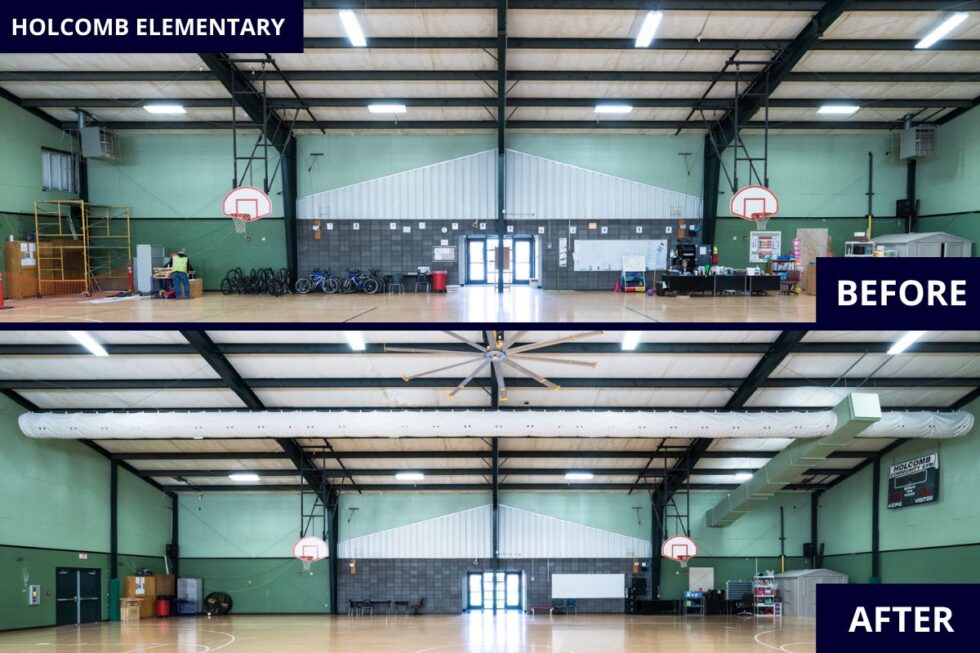 Fayetteville Public Schools HVAC Upgrades for Multiple Gymnasiums